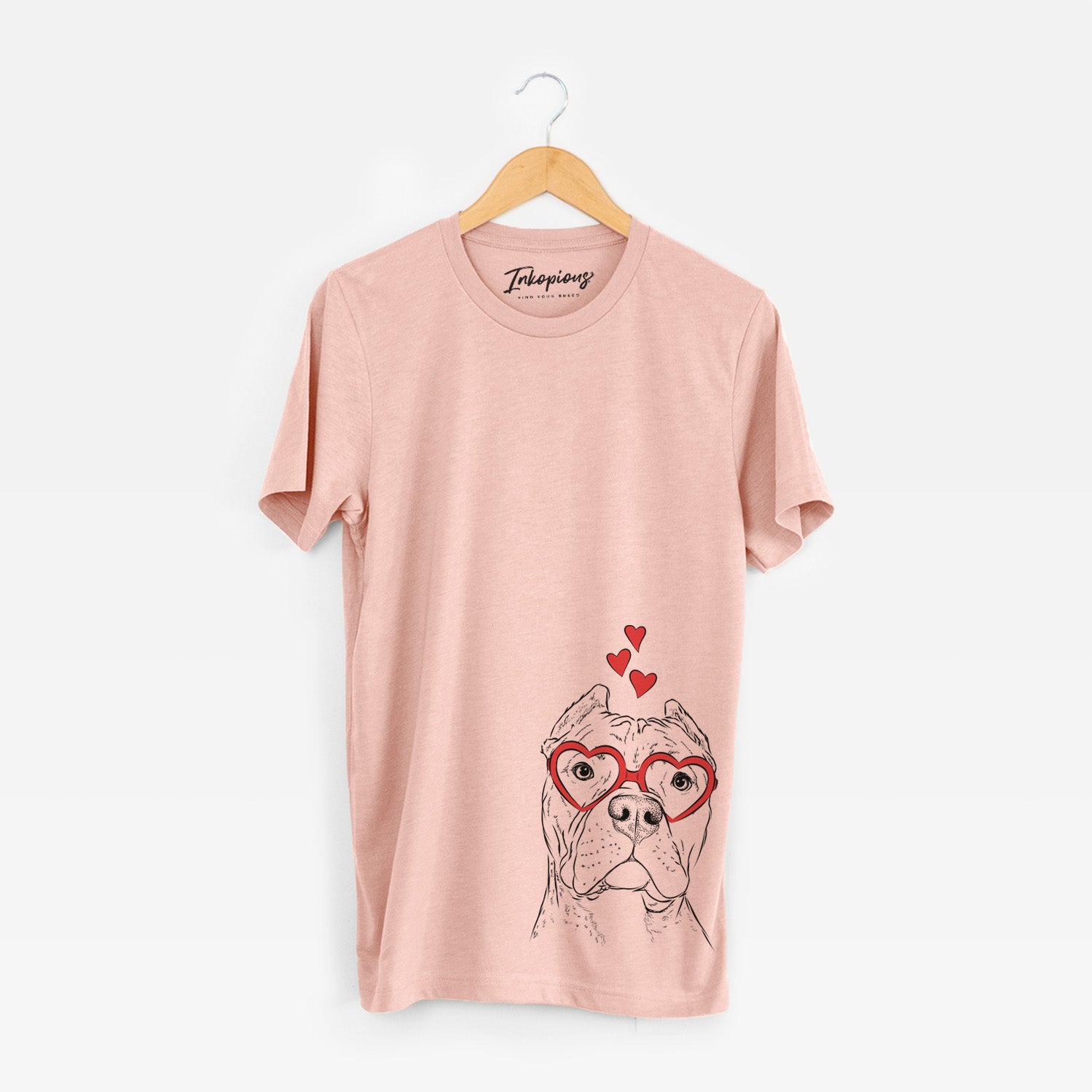 Valentine Bam Bam the Pitbull - Unisex Crewneck
