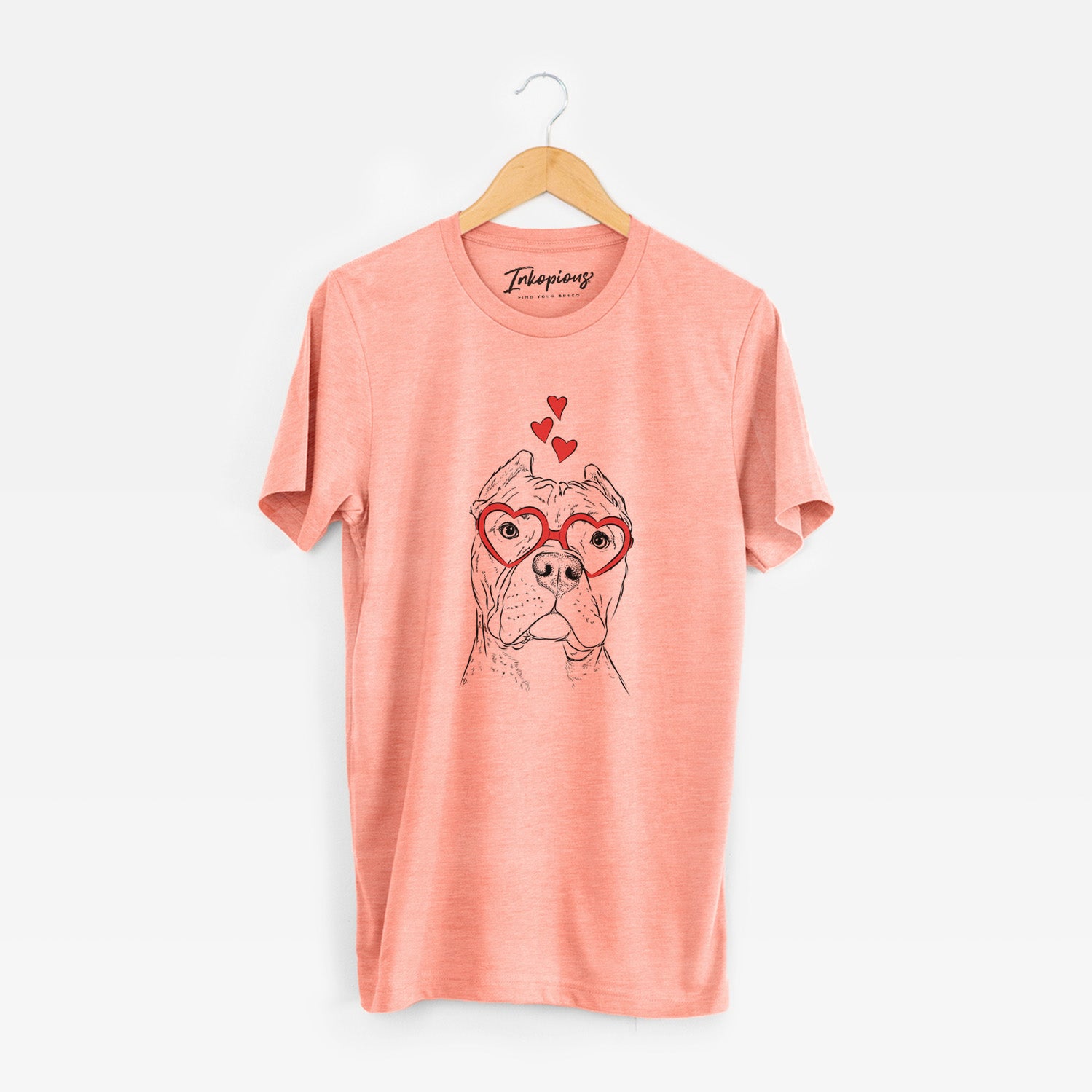 Valentine Bam Bam the Pitbull - Unisex Crewneck