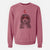 Valentine Bash the Bernedoodle - Unisex Pigment Dyed Crew Sweatshirt