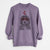 Valentine Bash the Bernedoodle - Unisex Pigment Dyed Crew Sweatshirt