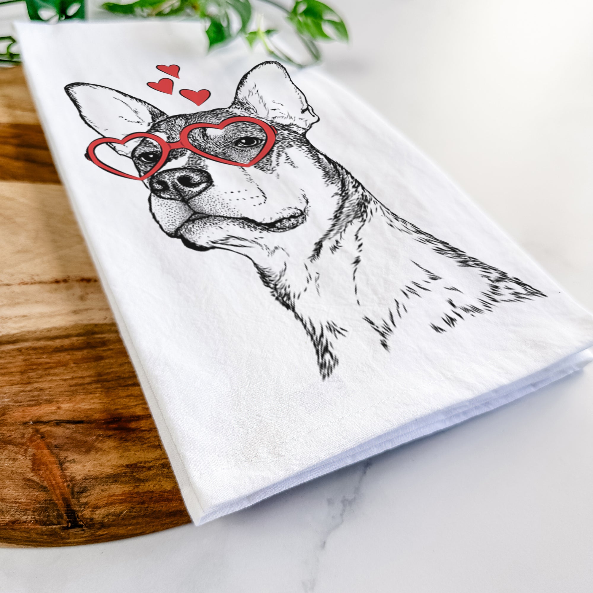 Bill the Heeler Mix Tea Towel