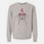 Valentine Bogie the Beagle - Unisex Pigment Dyed Crew Sweatshirt