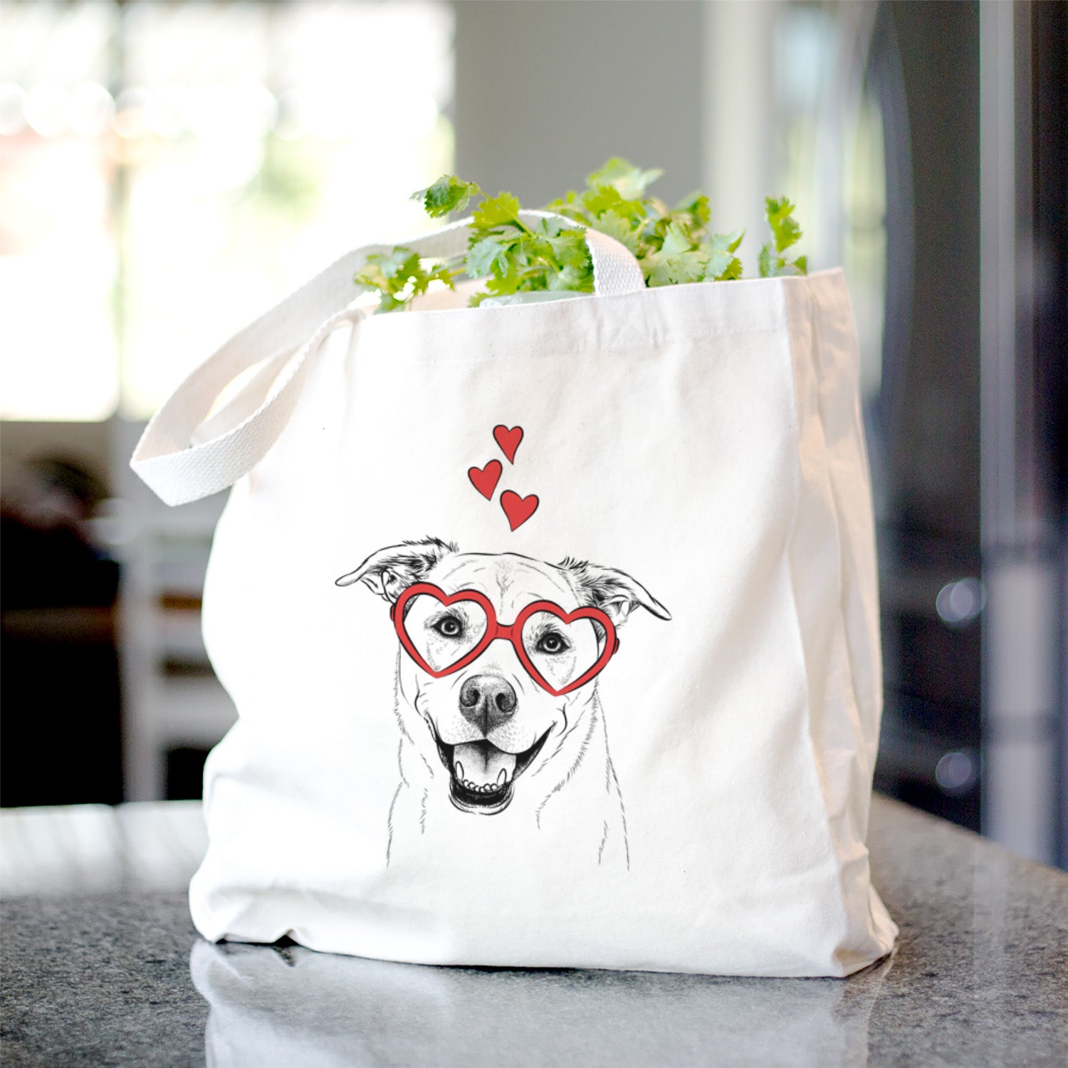 Carl the Mixed Breed - Tote Bag