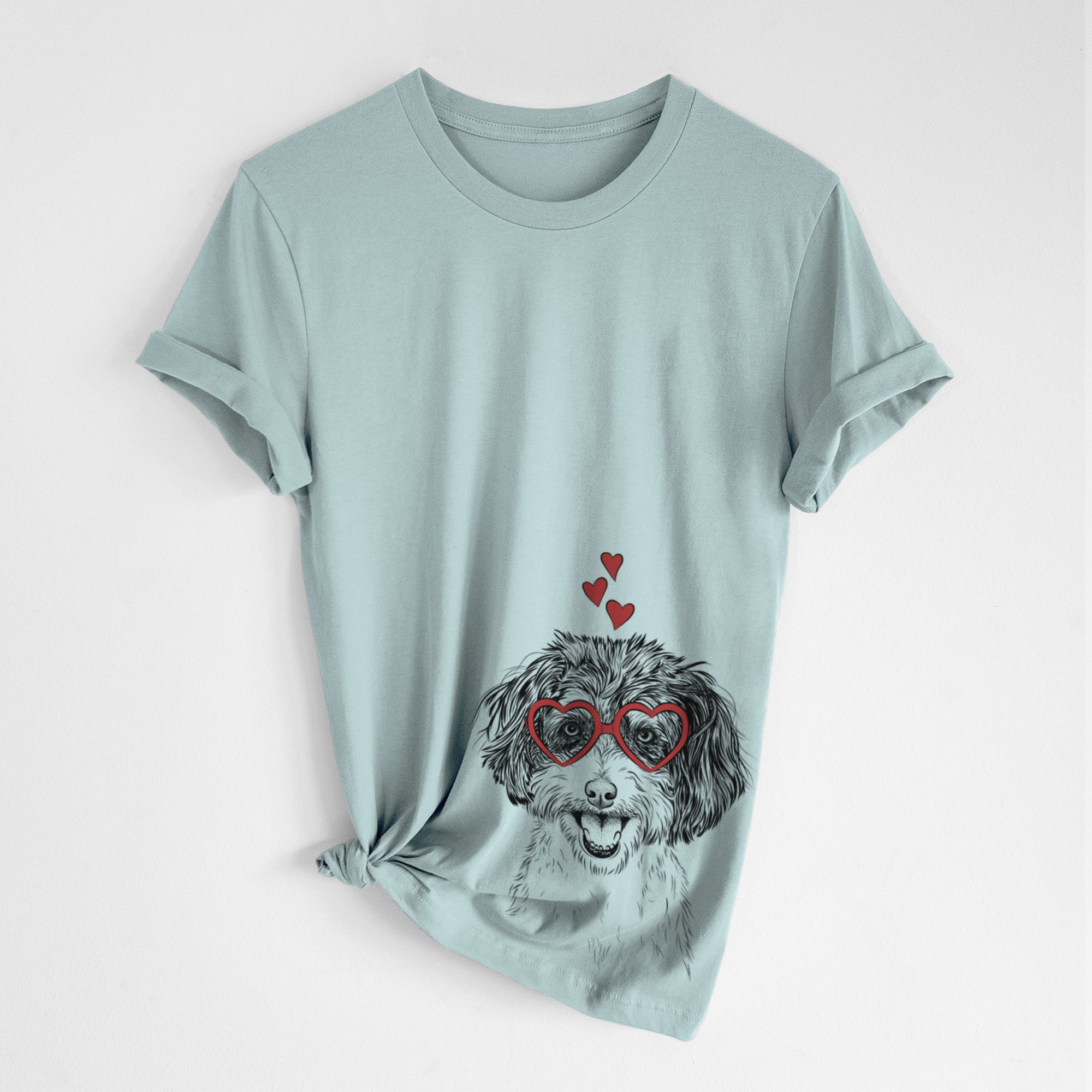 Valentine Carlos the Cavapoo - Unisex Crewneck