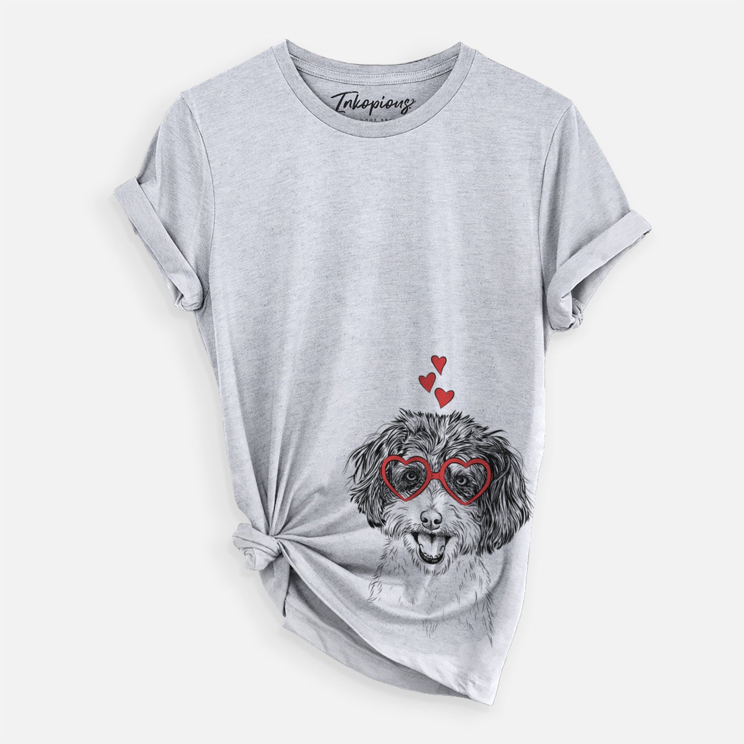 Valentine Carlos the Cavapoo - Unisex Crewneck