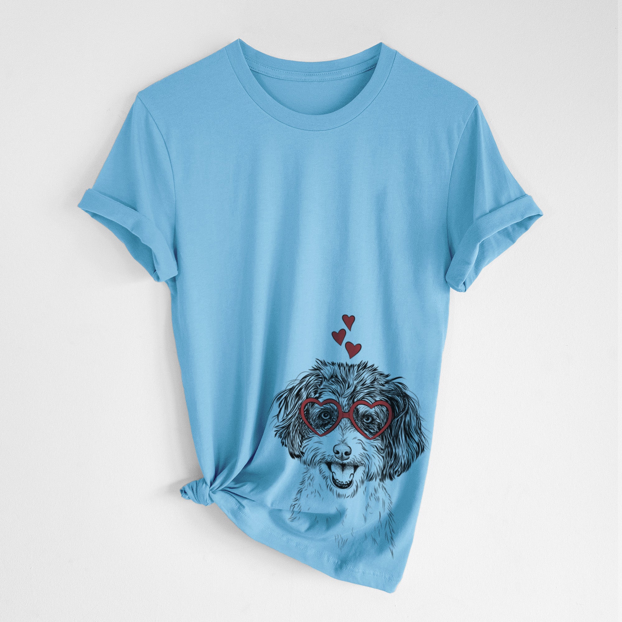 Valentine Carlos the Cavapoo - Unisex Crewneck