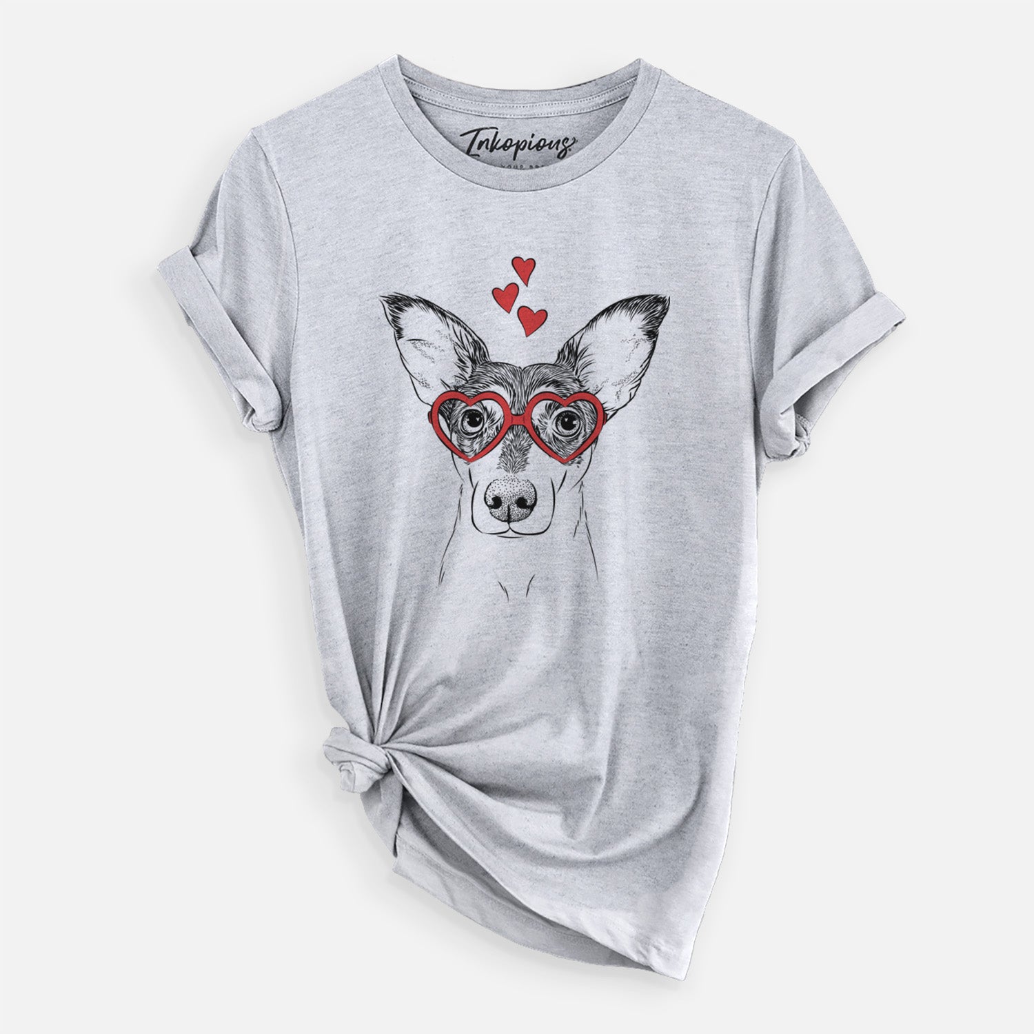 Valentine Chloe the Doxie Mix - Unisex Crewneck