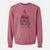 Valentine Clover the Cockapoo - Unisex Pigment Dyed Crew Sweatshirt