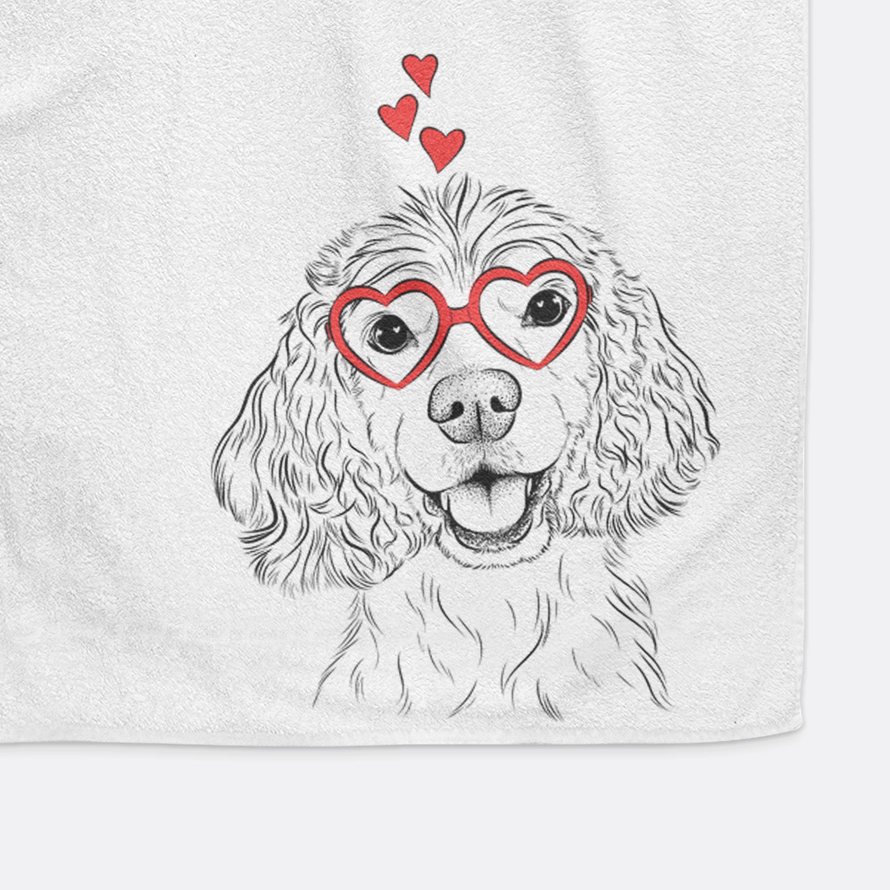 Cricket the American Cocker Spaniel Premium Hand Towel