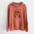 Valentine Darma the Corgi - Unisex Pigment Dyed Hoodie