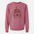 Valentine Donnan the Rough Collie - Unisex Pigment Dyed Crew Sweatshirt