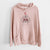 Valentine Ellie the Maltese - Unisex Pigment Dyed Hoodie