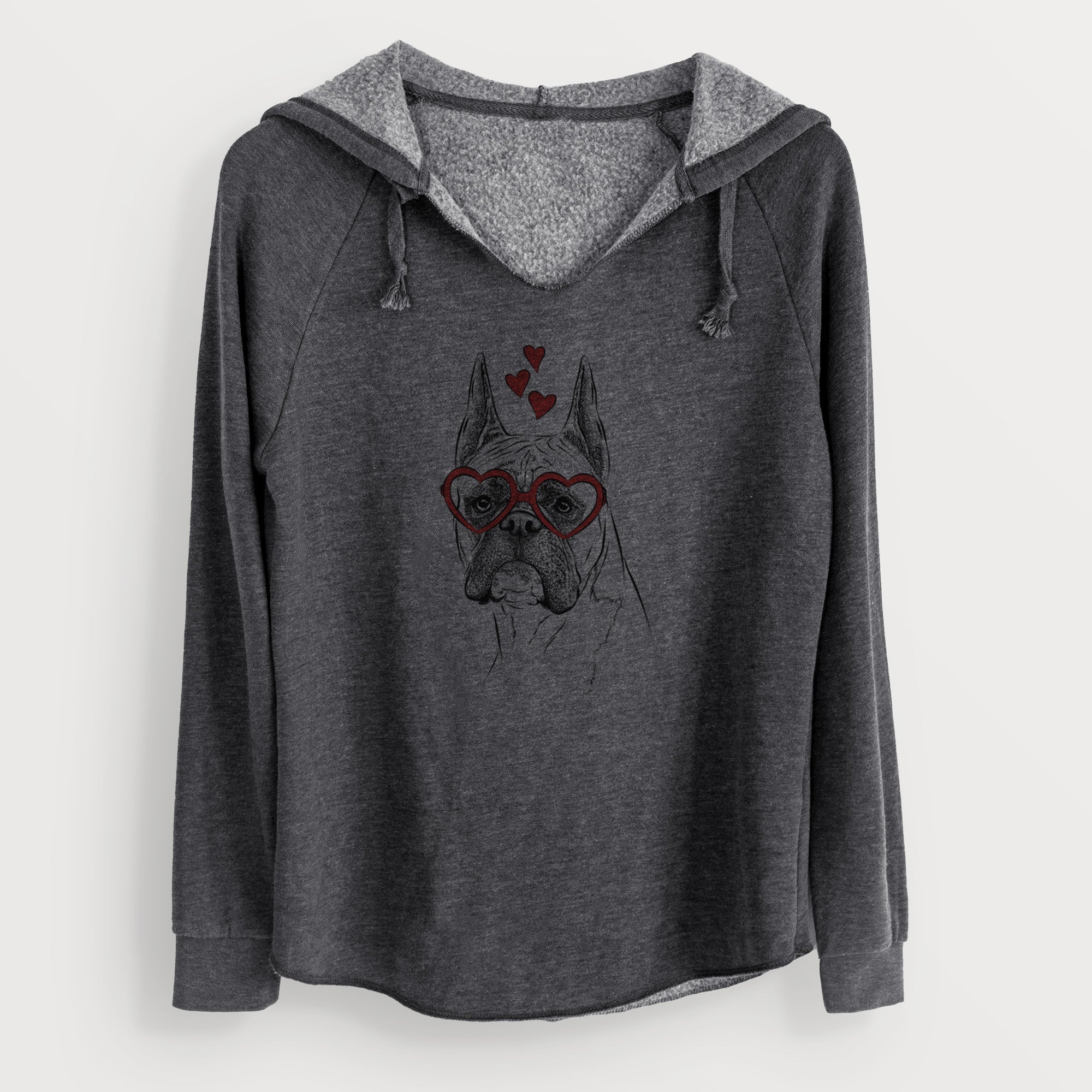 Valentine Ezra the Boxer - Cali Wave Hooded Sweatshirt