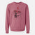 Valentine Finn the Labrador Retriever - Unisex Pigment Dyed Crew Sweatshirt