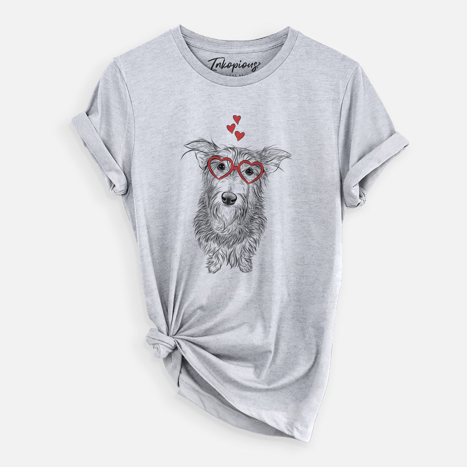 Valentine Frida Doggo the Rescue Terrier Mix - Unisex Crewneck