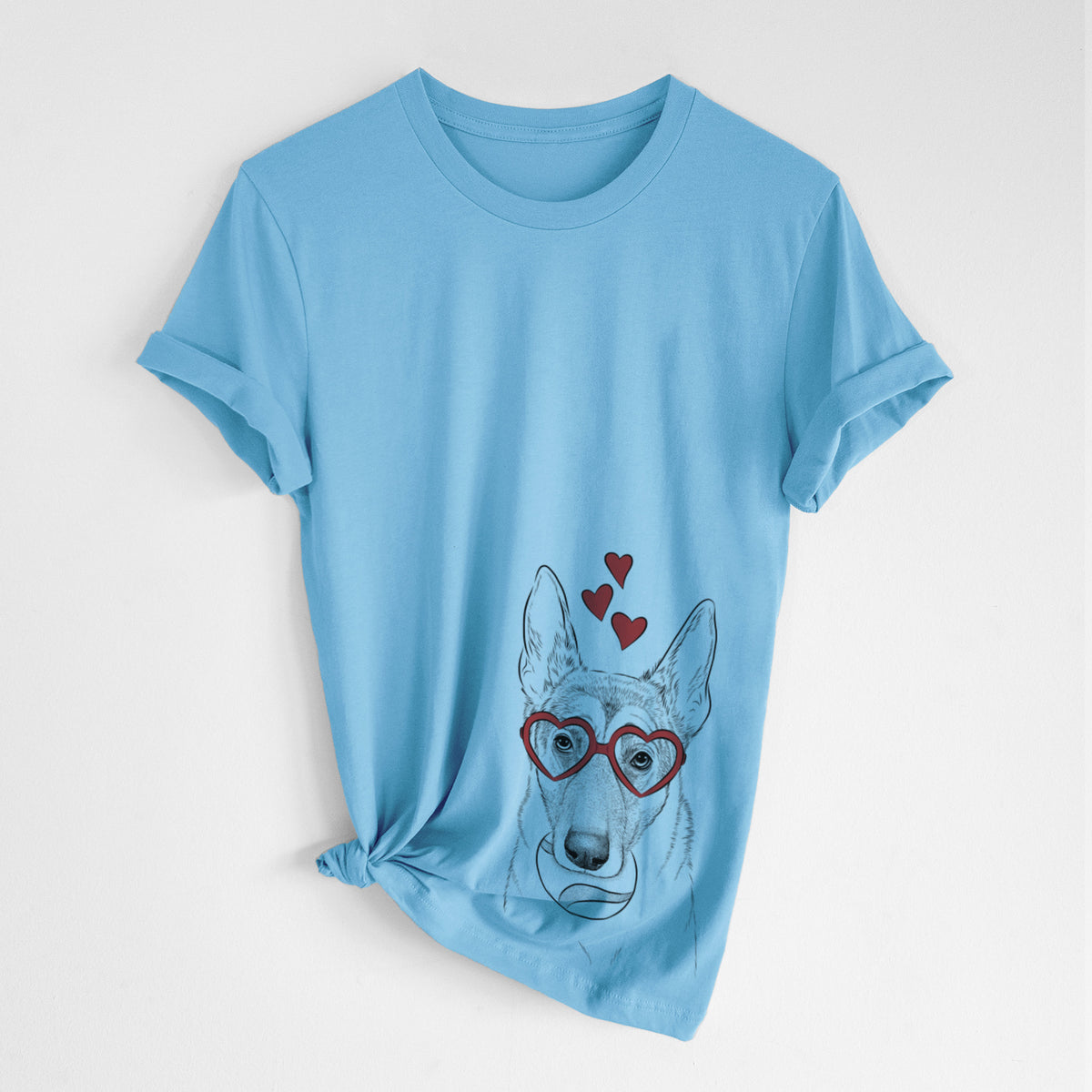 Valentine Greta the German Shepherd - Unisex Crewneck