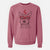 Valentine Grizel the West Highland Terrier - Unisex Pigment Dyed Crew Sweatshirt