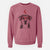 Valentine Gus the Rottweiler Mix - Unisex Pigment Dyed Crew Sweatshirt