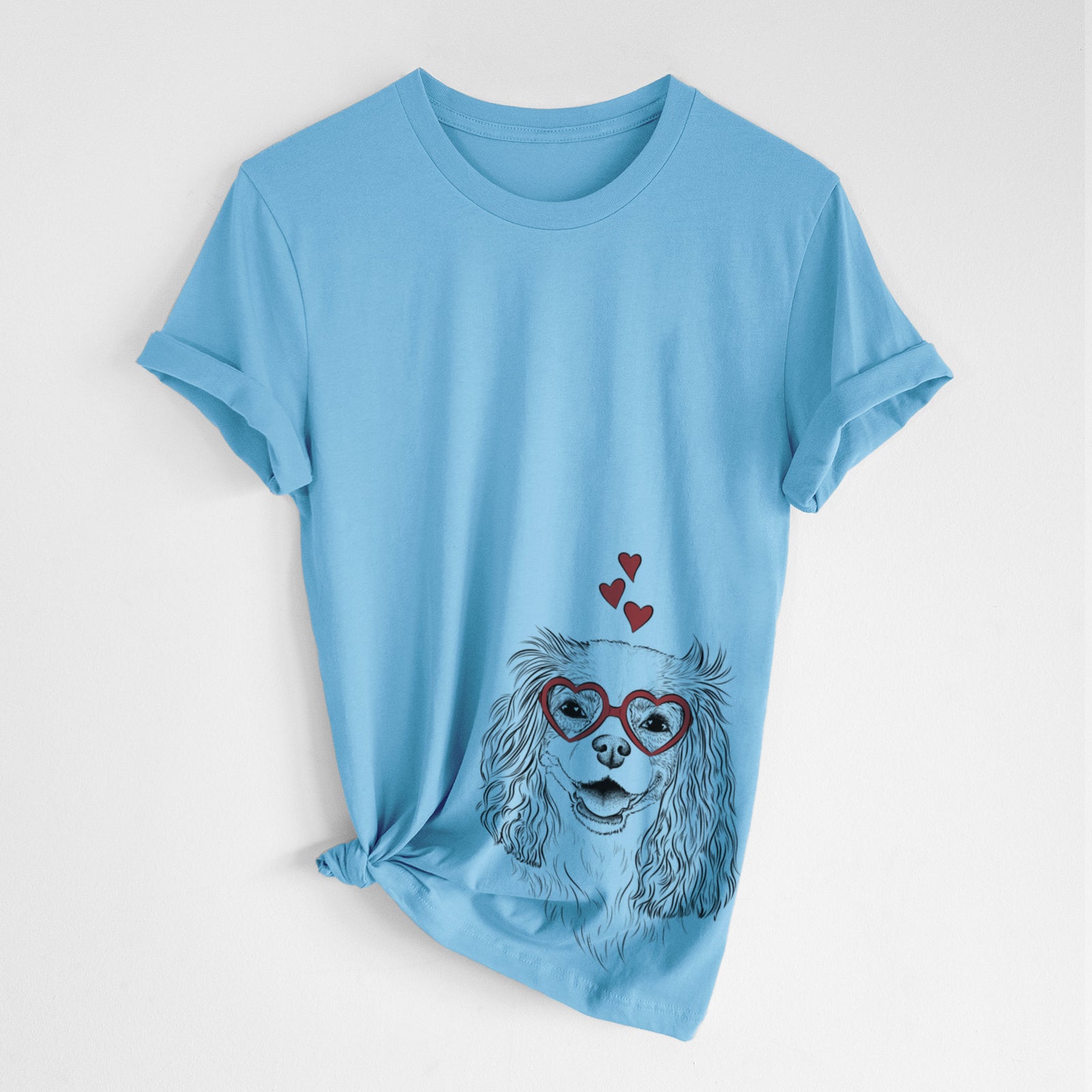 Valentine Halley Comet the Cavalier King Charles Spaniel - Unisex Crewneck