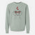 Valentine Hans the Dachshund - Unisex Pigment Dyed Crew Sweatshirt