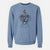 Valentine Harper the Vizsla - Unisex Pigment Dyed Crew Sweatshirt