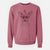 Valentine Heidi the Schnauzer Mix - Unisex Pigment Dyed Crew Sweatshirt