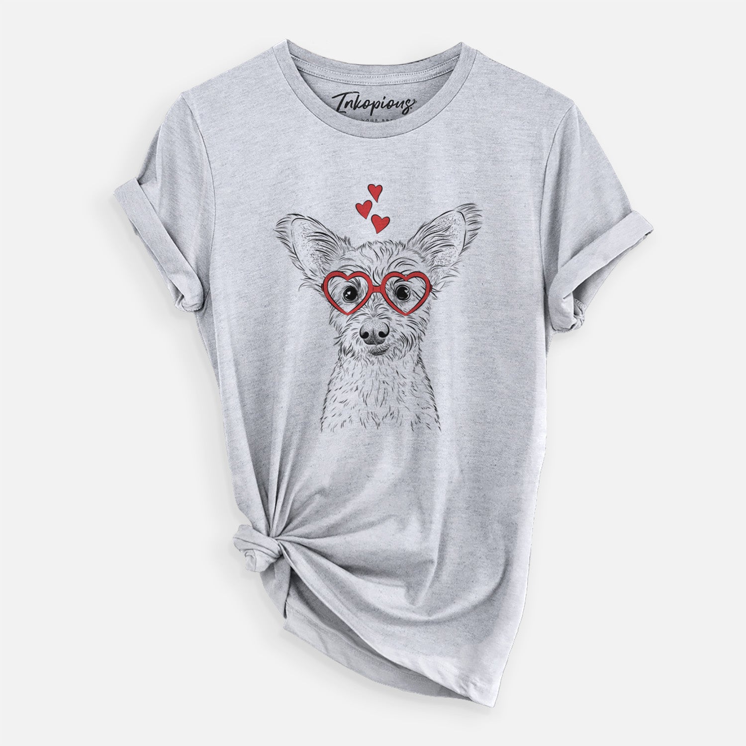 Valentine Heidi the Schnauzer Mix - Unisex Crewneck