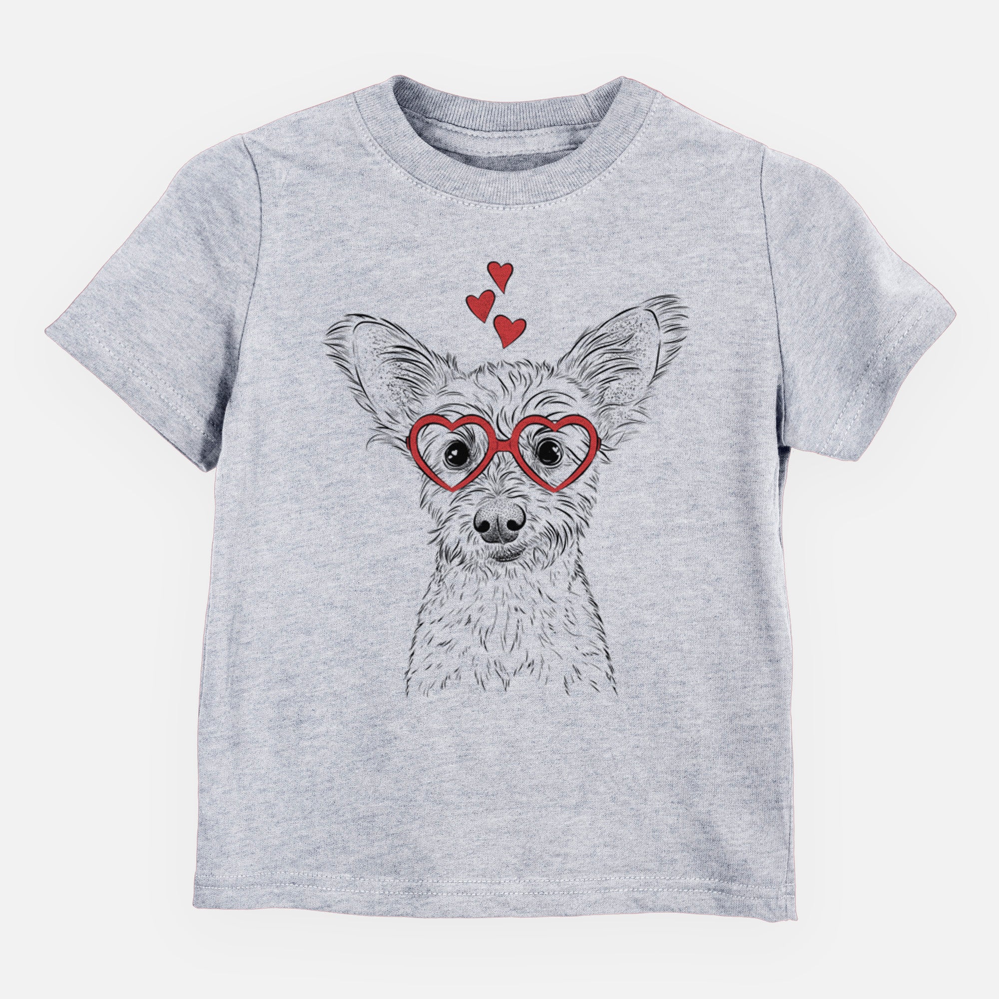 Valentine Heidi the Schnauzer Mix - Kids/Youth/Toddler Shirt