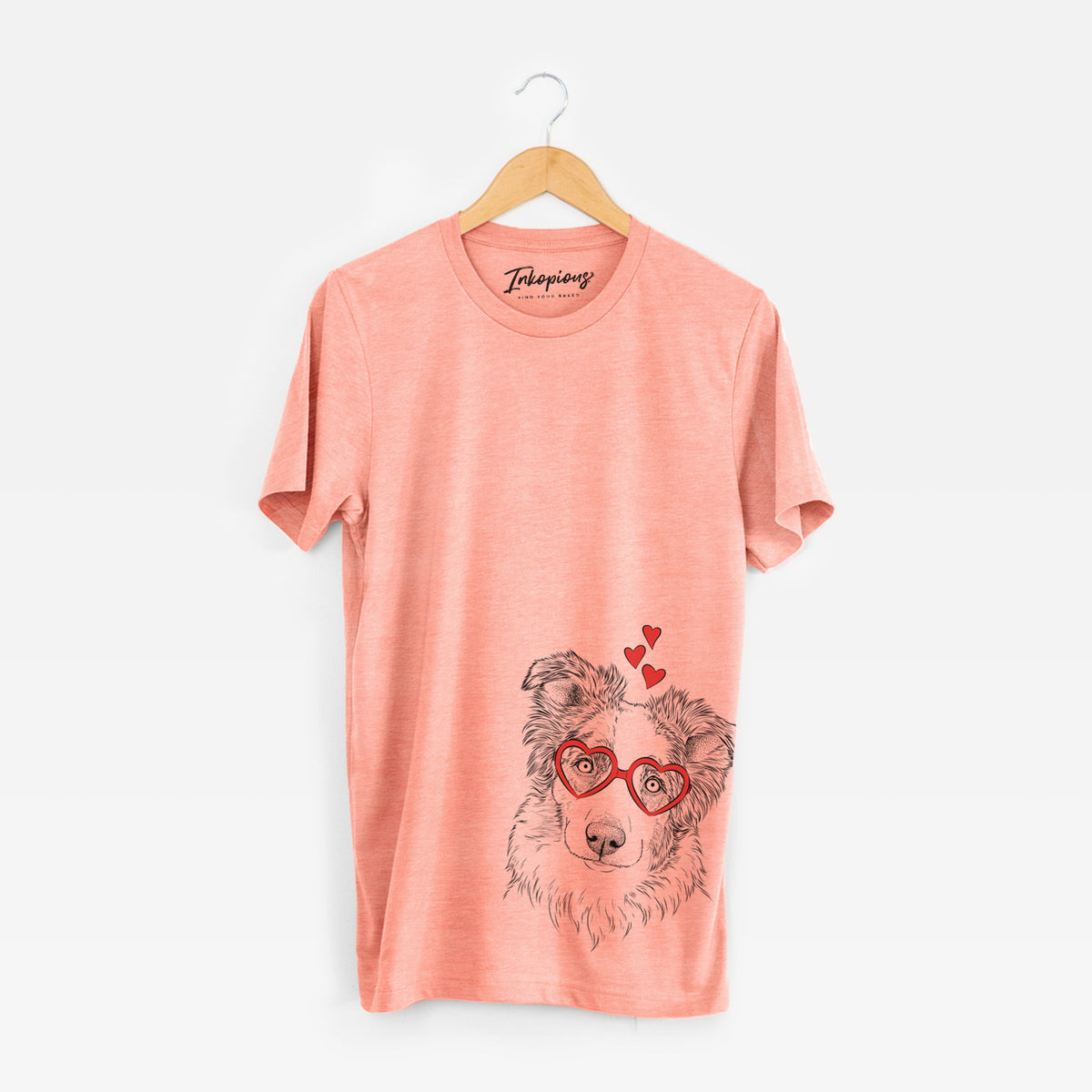 Valentine HoneyBee the Miniature Australian Shepherd - Unisex Crewneck