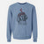 Valentine Huck the Bluetick Coonhound - Unisex Pigment Dyed Crew Sweatshirt