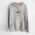 Valentine Hudson the Chinese Crested - Unisex Pigment Dyed Hoodie