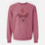 Valentine Khaleesi the Pitbull - Unisex Pigment Dyed Crew Sweatshirt