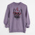 Valentine Kingsleigh the French Bulldog - Unisex Pigment Dyed Crew Sweatshirt