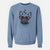 Valentine Kingsleigh the French Bulldog - Unisex Pigment Dyed Crew Sweatshirt