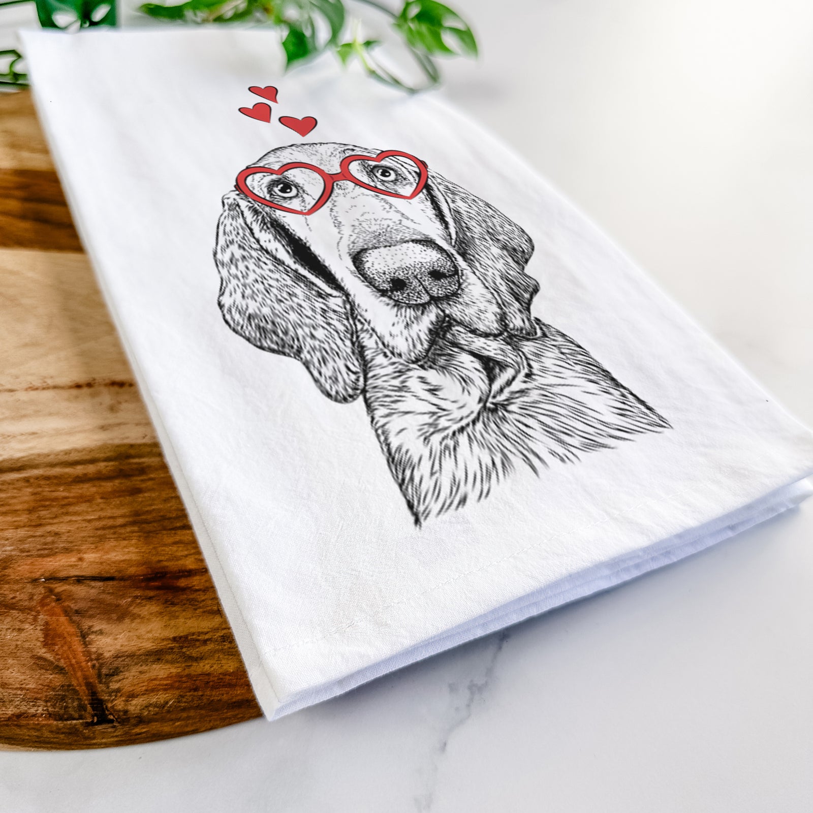 Kylie the Bracco Italiano Tea Towel