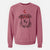 Valentine Lance the Lab/Shepherd Mix - Unisex Pigment Dyed Crew Sweatshirt