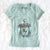 Valentine Lance the Lab/Shepherd Mix - Women's Perfect V-neck Shirt