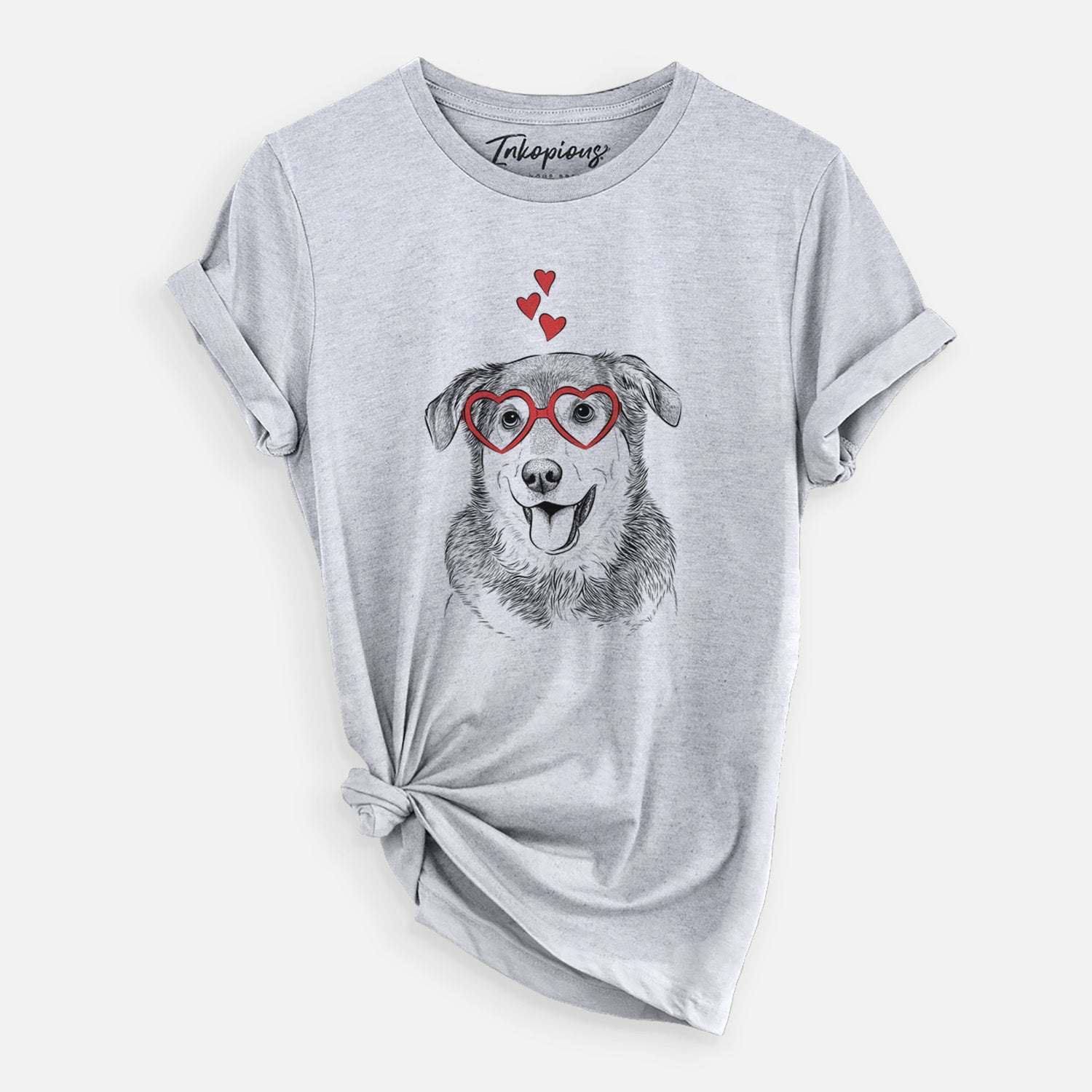 Valentine Lance the Lab/Shepherd Mix - Unisex Crewneck