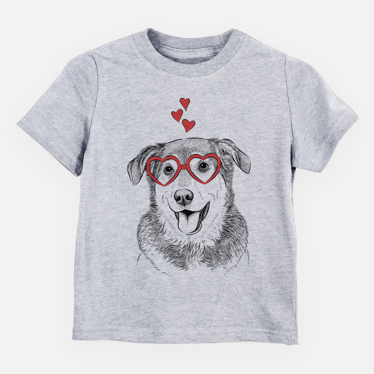 Valentine Lance the Lab/Shepherd Mix - Kids/Youth/Toddler Shirt