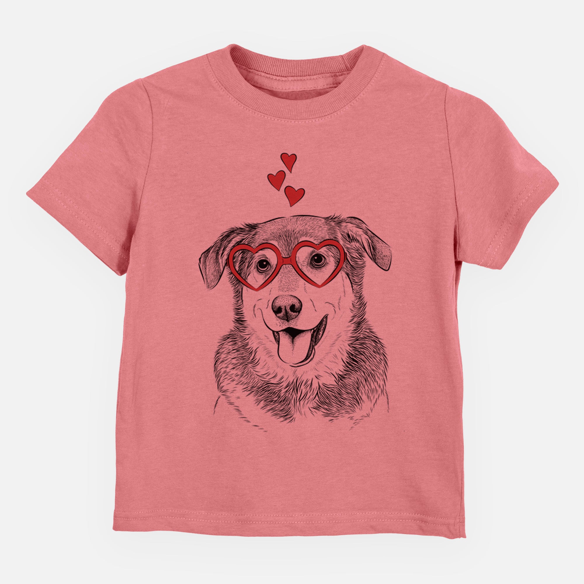 Valentine Lance the Lab/Shepherd Mix - Kids/Youth/Toddler Shirt