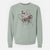 Valentine Loki the French Bulldog - Unisex Pigment Dyed Crew Sweatshirt