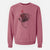 Valentine Magnus the Pyrenean Mastiff - Unisex Pigment Dyed Crew Sweatshirt