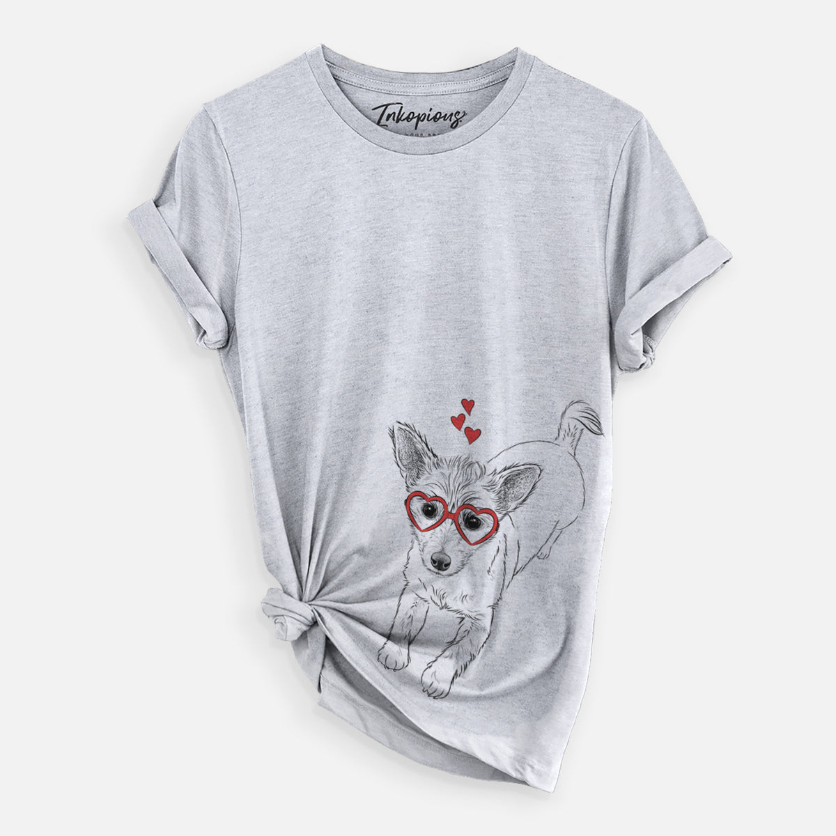 Valentine Maisie the Terrier Mix - Unisex Crewneck