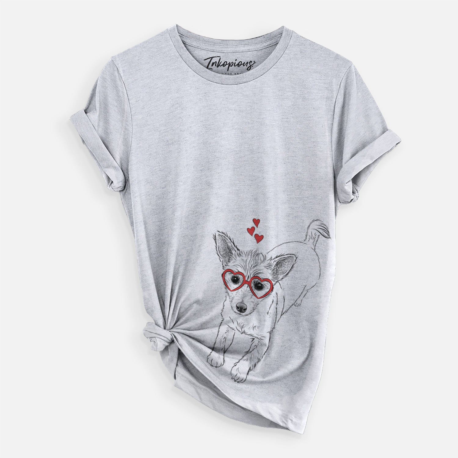 Valentine Maisie the Terrier Mix - Unisex Crewneck