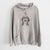 Valentine Milo Fluff the Sheepadoodle - Unisex Pigment Dyed Hoodie