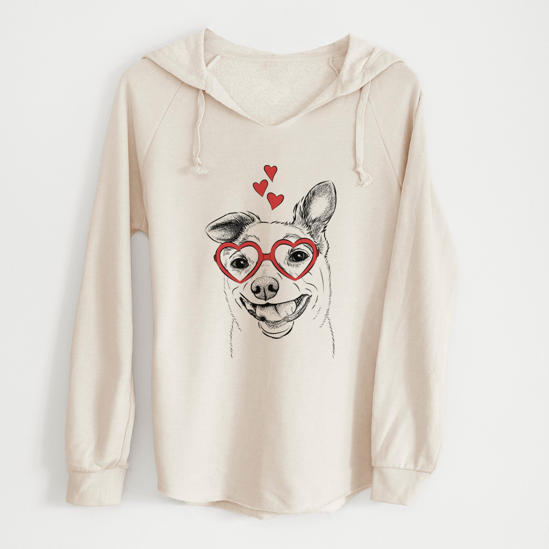 Valentine Mortimer the Mixed Breed - Cali Wave Hooded Sweatshirt