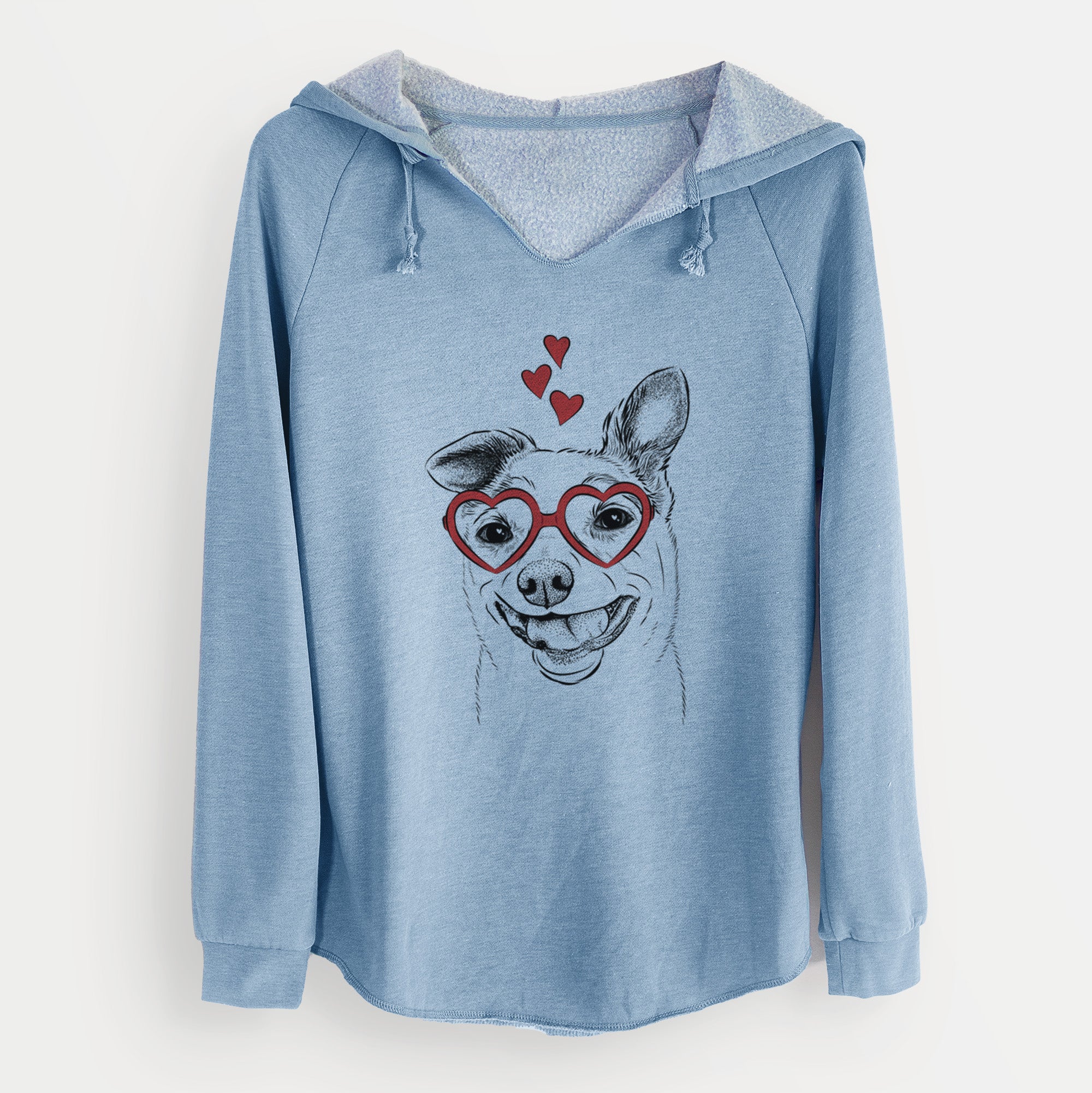 Valentine Mortimer the Mixed Breed - Cali Wave Hooded Sweatshirt