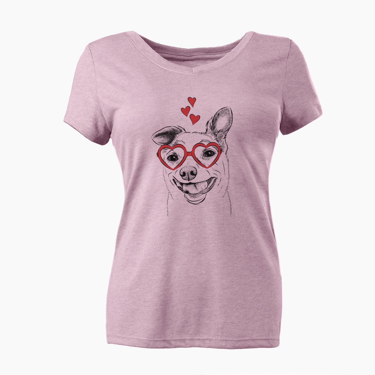 Valentine Mortimer the Mixed Breed - Women's Perfect V-neck Shirt