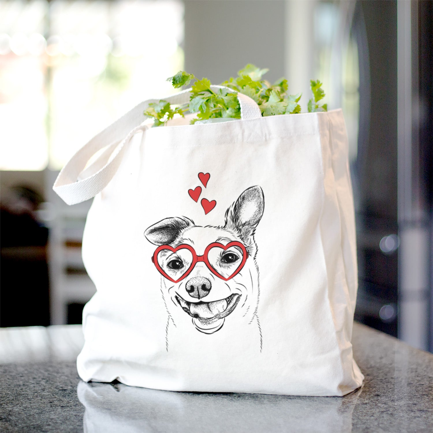 Mortimer the Mixed Breed - Tote Bag