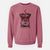 Valentine Murphy the Mini Schnauzer - Unisex Pigment Dyed Crew Sweatshirt